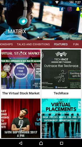Matrix screenshot 1