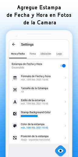 Timestamp camera: Add DateTime screenshot 3
