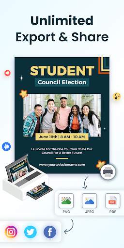 Poster Maker, Flyer Maker screenshot 8