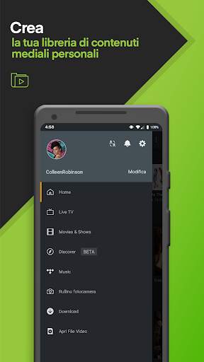 Plex: Stream Video, Film e TV screenshot 7