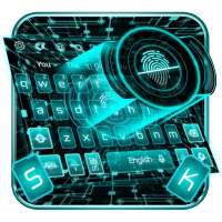 Scanner Fingerprint Keyboard Theme logo