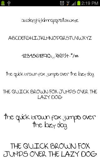 Marker Fonts Message Maker screenshot 6