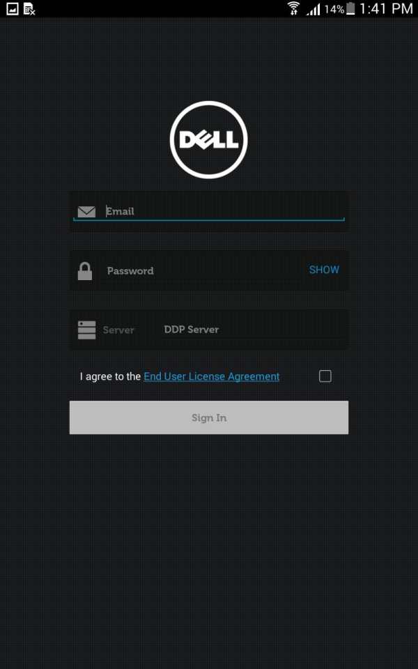 Dell Data Guardian Mobile screenshot 11