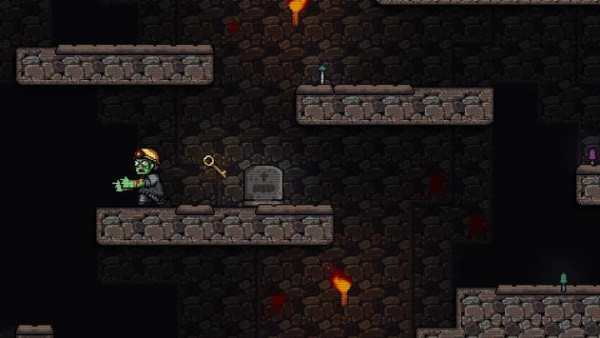 Zombie Tambang - Platformer screenshot 2