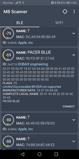 MB Scanner BLE WIFI screenshot 6