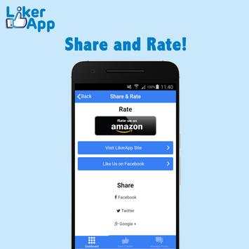 Liker App 5 تصوير الشاشة