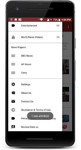 World News: International News, Breaking News App 2 تصوير الشاشة
