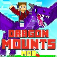 Dragon Mounts Mod to Minecraft logo