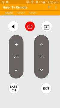 Haier Tv Remote 4 تصوير الشاشة