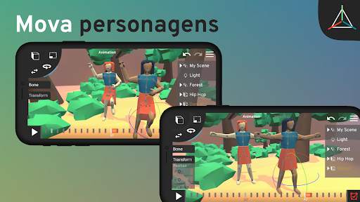 Prisma3D - Modelo, Animação screenshot 3