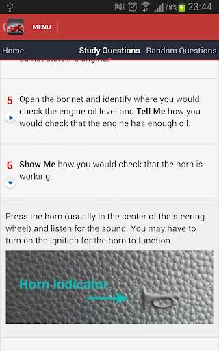 Show Me Tell Me Driving Free screenshot 4