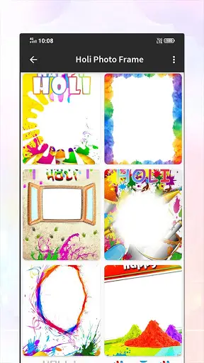 Holi Photo Frame screenshot 3