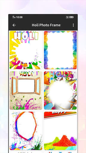 Holi Photo Frame screenshot 3