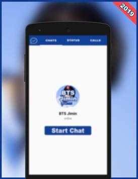 Chat Messenger ; BTS Jimin screenshot 2