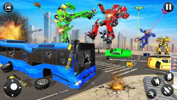Ultimate Bus Transform Robot screenshot 4