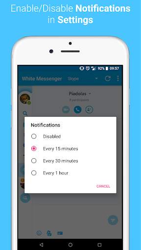 White Messenger screenshot 1