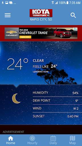 KOTA Mobile Weather screenshot 1