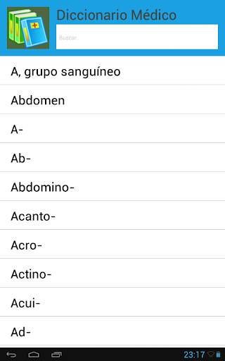 Diccionario Médico Lite screenshot 4