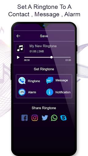 Ringtone Maker and MP3 Cutter screenshot 4