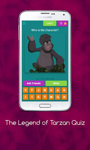 The Legend of Tarzan Quiz screenshot 4