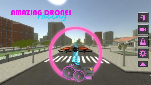 Amazing drones: racing screenshot 1