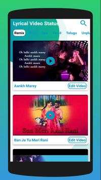Lyrical Status Maker - Lyrical Video Status Maker screenshot 3