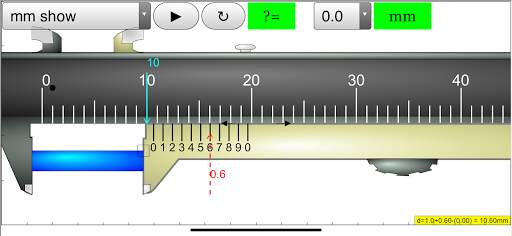 Vernier Calipers Simulator screenshot 5