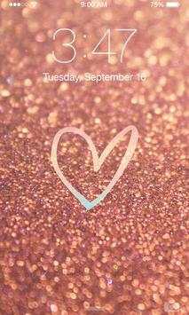 Pink Glitter Wallpaper screenshot 2