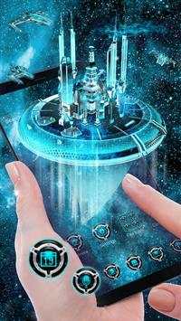Space Galaxy Launcher Theme Live HD Wallpapers screenshot 2