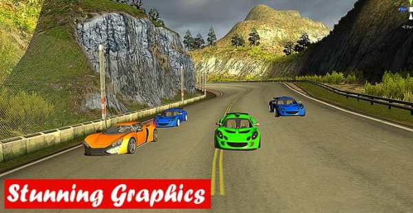Racing Hilly Viber Car 3D screenshot 2