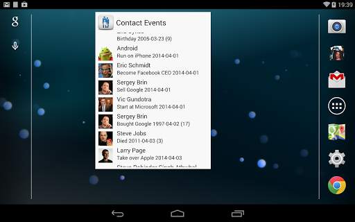 Contact Lookup Events screenshot 3