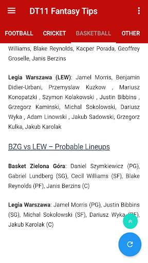 DT11 Dream11- Team Tips and Prediction screenshot 6