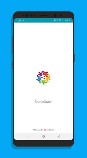ShareGram - Video & Status Sharing App स्क्रीनशॉट 1