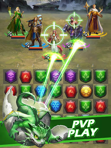 MythWars & Puzzles: RPG Match3 screenshot 12