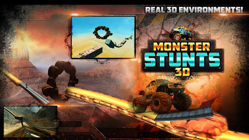 3D MONSTER STUNTS screenshot 6