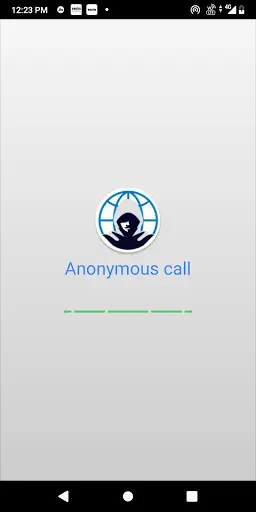 Anonymous Call -Free Privet Call App screenshot 1