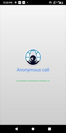 Anonymous Call -Free Privet Call App screenshot 1