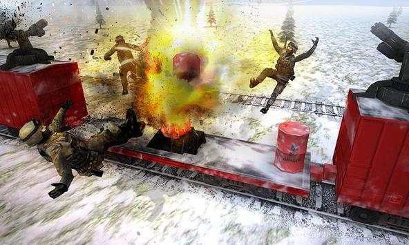 Rush Hour Train Sniper 3D screenshot 1