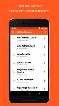 MobCup Ringtones screenshot 1