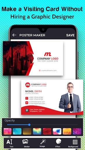 Business, Visiting Card Maker & Designer screenshot 6