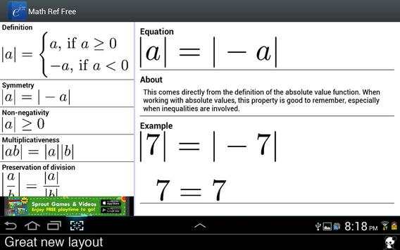 Math Ref Free screenshot 7