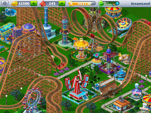 RollerCoaster Tycoon® 4 Mobile screenshot 1