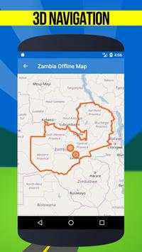 🌏 GPS Maps of Zambia: Offline Map Navigation screenshot 1