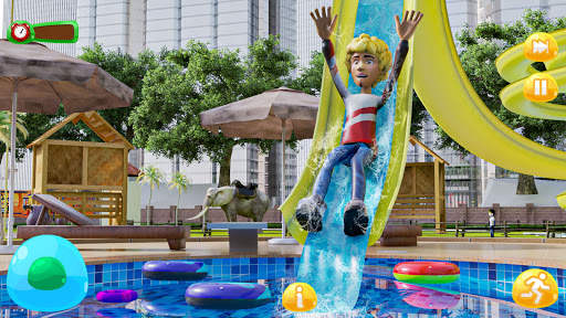 Theme Park Amusement Build-Fun Roller Coaster Game screenshot 6