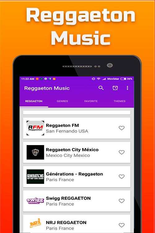Reggaeton Music App screenshot 1
