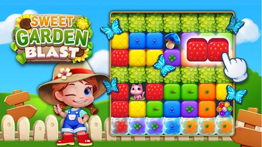Sweet Garden Blast Puzzle Game screenshot 3