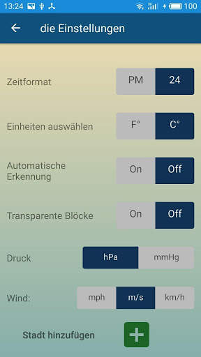 Wetter Deutschland Uhr Widget screenshot 5