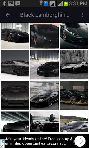 Black Lamborghini wallpaper 1 تصوير الشاشة