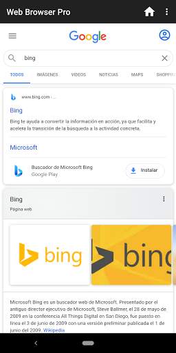 Web Browser Pro screenshot 3