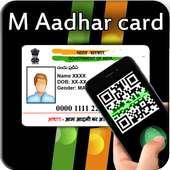 Fake Aadhar Card Maker Prank and QR Code Scanner icon